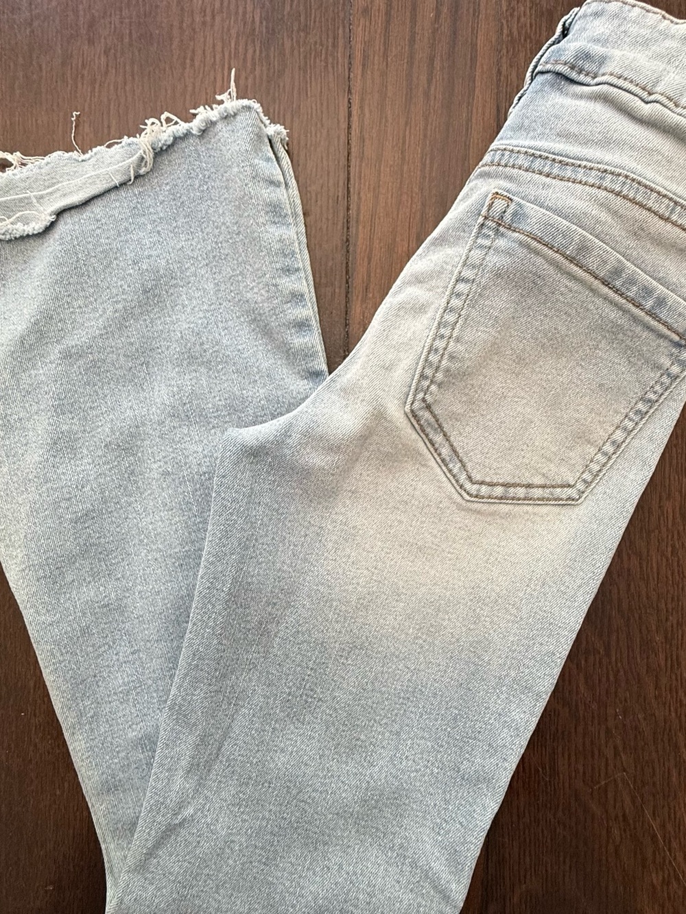 Celebrity Pink Light Wash Flare girls size 8